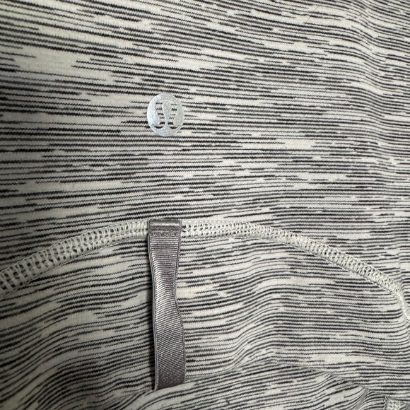 Lululemon Athletica Gray Athletic Sweatshirt with High Collar - Picture 4 of 5